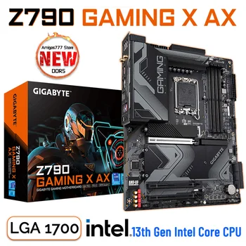 GIGABYTE GA Z790 GAMING X AX Nove Intel Z690 Motherboard DDR5 128G 7600(O. C.) PCIe 5.0 M. 2 2.5 GbE Podporo 13. Gen Vtičnico LG1700