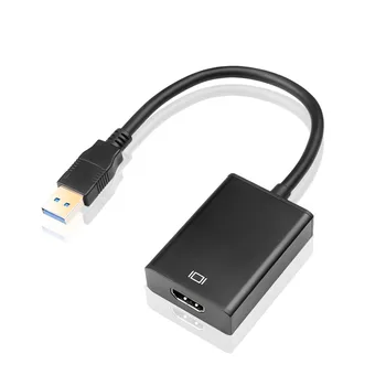 HD Vrata USB 3.0 za HDMI-združljivo Avdio Video Adapter Pretvornik-Kabel 60HZ, 1080P HD v Visoki Hitrosti 5 Gbps Za Windows PC 7/8/10
