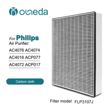 Hepa&Ogljika, Kompozitni filter Zamenjava FY3107 za Philips zraka Čistilec AC4076 AC4074 AC4016 ACP077 AC4072 ACP017