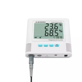Hygro-termometer, Elektronski Temperature in Vlažnosti Detektorji Tester Z Zunanje Tipalo Ločljivost 0.1°C /0.1%RH Digitalni LC