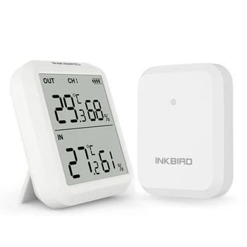 INKBIRD Digitalni Higrometer ITH-20R Termometer Merilnik Vlažnosti Z Natančen Prikaz Temperature Za Kuhinjo Dvorišče Brewhouse