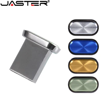 JASTER Memory Stick TYPE-C Adapterji USB Flash Disk Mini Kovinski gumb Pen drive Nepremočljiva Pendrive 64GB Zunanji pomnilnik 32GB