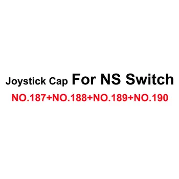 JCD 1PCS Silikonski Palec Palico Oprijem Kape Analogni Palčko Pokrivajo Primeru Za Preklop Lite NS JoyCon Krmilniki Veselje-Con Joypad