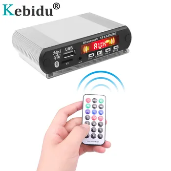 KEBIDU 5V MP3, WMA Bluetooth Dekoder Odbor Aluminija Lupine Polje Podporo USB/TF/FM Avdio Modul za Snemanje Klica Barvni Zaslon