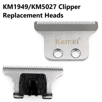 Kemei Lase Clipper prvotno 4 cm rezilo T-rezilo rezilo iz nerjavečega jekla 0 mm baldhead lase Rezalni glavi Lase clipper KM-1949 KM-5027