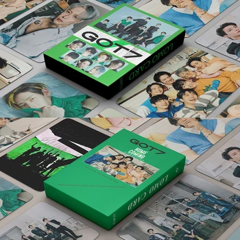 Kpop GOT7 PLES 2022 FanCon Lomo Kartice Nov Album Razglednic Photocard Tiskanje Kartico Visoke Kakovosti Kpop Navijači Zbirka Darilo