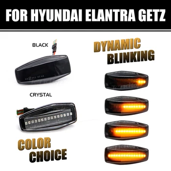 LED Dinamični Strani Marker Luči Obrnite Signalna luč Za Hyundai I10 Trajet Sonata Elantra Getz XG Tucson Terracan Coupe Matrika Kia