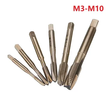 M3-M10 HSS - Co Kobalt M35 Pralni Sprial predvsem piščali Pipe Meritev Vijak Tapnite Desno Roko Nit Plug Tapnite Vrtalni Vijak Tapnite Visoke Kakovosti