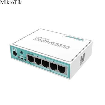 MikroTik RB750Gr3 hEX 5 Port Gigabit Ethernet Dual Core 880MHz PROCESOR, 256 MB RAM