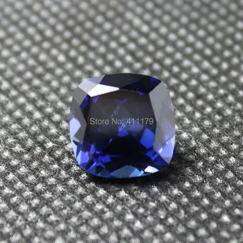 modra korund kamen kvadratne oblike kamnov svoboden v nakit, izdelava DIY kamen kroglice fancy barve