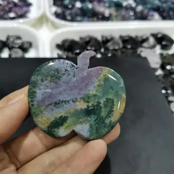 Naravni pisane mineralnih kristalov okraski ocean jasper Slab apple Božično darilo