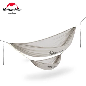 Naturehike Ultralahkih Tabor Swing viseči mreži 1Person 265 g Prenosni viseči mreži, visoko trdnost 30 Najlon Dihanje Ležaj Teža 150 kg