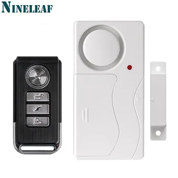 NineLeaf Brezžični Okno, Odprta Vrata Zaprta Detektorja Oddaljen Nadzor Protivlomnih Alarmnih Magnetni Senzor Home Security Protection System