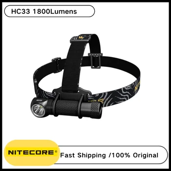 NITECORE HC33 Žaromet Večnamensko Smerniki 1800Lumens CREE XHP35 HD LED Magnetni L-shaped Žaromet Za Noč Wroking