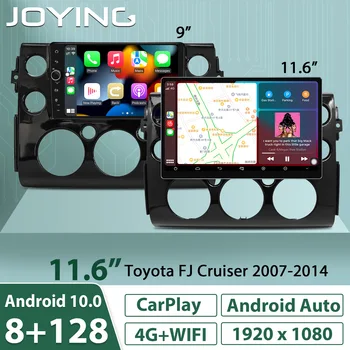 Nov Izdelek Autoradio 1Din avtoradio Stereo Vodja Enote Za Toyota FJ CRUISER 2007 2014 Brezžični Carplay Android Avto DVR 4G