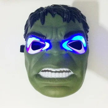 Nove Debelo Žareče LED Super Junak Masko Stranka Masko