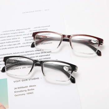 Novi Retro Obravnavi Očala S Polno Okvir Očal Za Moške In Ženske 100-400 Stopinj Majhen Obraz Obravnavi Očala