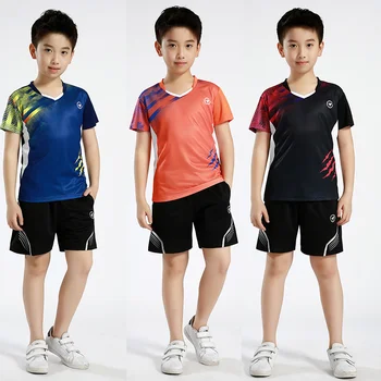 Novo Otroci Badminton obrabe , šport Namizni Tenis določa , namizni tenis oblačila , Ekipa Igra šport usposabljanje dresov B121