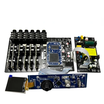 Nvarcher ADSP-21489 Audio Procesor 4 V 8 Iz DSP Elektronski Crossover Z zaslona in glasnosti 192K