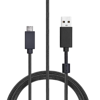 OFC Najlon Pleteni Zamenjava Polnjenje prek kabla USB Audio Podatkovni Kabel Podaljšek za Logitech G635 G633 G933 G935 G633S G933S Slušalke
