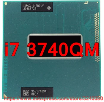 Original lntel Core i7 3740qm SR0UV CPU (6M Cache/2.7 GHz-Za 3,7 GHz/Quad-Core) i7-3740qm Prenosnik, procesor brezplačna dostava