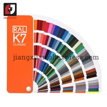 Original Nemčiji RAL barvna karta mednarodni standard Ral-K7 barvna shema za barve 213 barve 215 barve Z šatulji