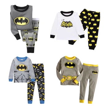 Otrok Superheroj Pižamo Nastavite Fantje Pižamo otroške Pižame Določa Baby Bombaž Risanka Pižamo Fantje Darilo za Rojstni dan