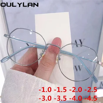 Oulylan -1.0 -1.5 -2.0, Da -4.5 Končal Kratkovidnost Očala Ženske Recept Minus Sightglasses Moških Gaming Računalnik Očala