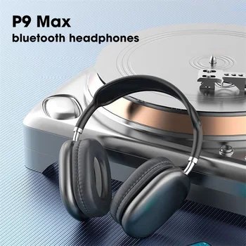 P9 Air Max Brezžične Stereo Bluetooth Glasbo, Slušalke Z Mikrofonom Hrupa Preklic TWS Čepkov Gaming Headse Hi-fi Slušalke