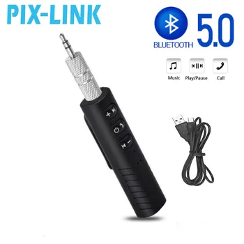 PIXLINK Aux Bluetooth Adapter Za Avto, 3.5 mm Jack, USB, Bluetooth 5.0 Sprejemnik Zvočnik Samodejno Handfree Car Audio Music Oddajnik