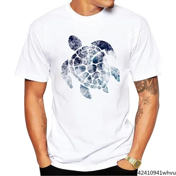 Poletje Moda Ocean Morska Želva Natisnjeni moška T-Shirt Kratek Rokav Priljubljena Oblika Vrhovi Novost Unisex Mehko Priložnostne Krog Vratu
