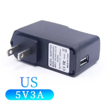 Polnilnik USB 5V 3A 100~240V AC DC Adapter 5 Volt 2A Pretvornik napajalnik Za Raspberry Pi