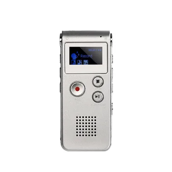 Prenosni LCD Zaslon 8 GB Digitalni Diktafon Telefonski Avdio Snemalnik MP3 Predvajalnik Dictaphone