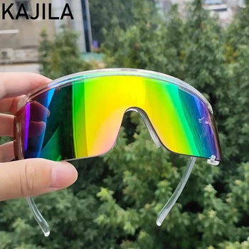 Prevelik Športna Sončna Očala Moških 2021 Luksuzne Blagovne Znamke Windproof Pravokotnik Sončna Očala Za Ženske Vožnje Očala Gafas De Sol Hombre
