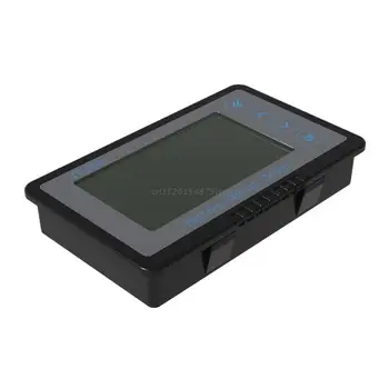 Q81C Digitalni LCD Zmogljivost Baterije Zaslon Napetost Meter Zaslon z Odstotne/Current/Moč/Alarm/Čas Dispaly Trajne