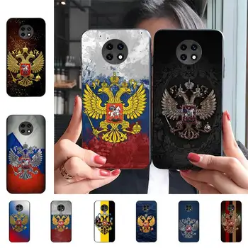 Rusija Zastavo Državni Grb Primeru Telefon za Samsung A51 A30s A52 A71 A12 za Huawei Honor 10i za NASPROTNEGA vivo Y11 pokrov