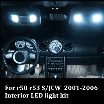 Shinman 15x Napak Avto LED Notranja Luč Kit Auto Led Žarnice Za MINI Cooper r50 r53 S/JCW pribor 2001-2006 freeship