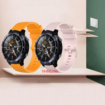 Silikonski Zamenjava Watch Band Za LEMFO LEM12 LEM 12 PRO Smartwatch WatchBands Unisex Modna Čiste Barve Športni Trak za Zapestje