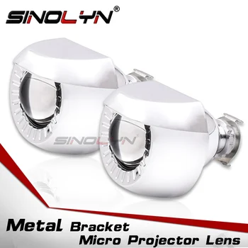 Sinolyn 1.8-Palčni Mini Projektor Bi Xenon Leče Za Žarometi H7 H4 Motocikel Žaromet, H1, ki je SKRIL za Avto Luči Avto Dodatki, Iskanje