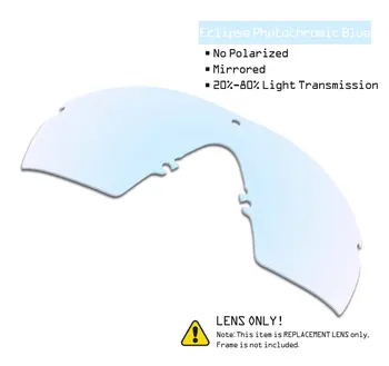 SmartVLT sončna Očala Zamenjava Leč za Oakley Si M Okvir 2.0 - Mrk Modra Photochromic