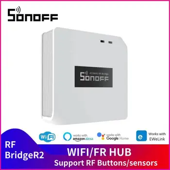 SONOFF RF BridgeR2 WIFI/433 MHz Smart Hub Brezžično Daljinsko upravljanje Preko Ewelink Pametni Dom Dela Za Alexa Google Pomočnik Alice