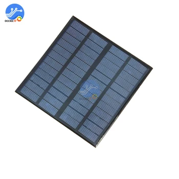 Sončne celice, 2V 5V 6V 12V Mini Solarni Sistem DIY Za Baterije, Mobilni Telefon, Prenosni Polnilniki Sončne Celice za 0,8 0,3 W W 1W 1,2 W 1.5 M 2W 5W