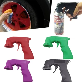 Spray Barve Adapter Za Nego Barve Spray Pištolo Aerosol S Polno Oprijem Sproži Zaklepanje Ovratnik Avto Vzdrževanje Barvanje Paint Tool