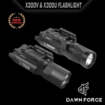 Taktično Airsoft X300U X300V Orožje Svetlobni Lumnov X300 Ultra Pištolo Izhod Tacticalt Lanterna Svetilka Glock 17 19 1911 Lov