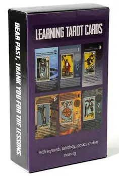 Tarot Kartice Skrivnostno Vedeževanje oracle kartico Ženski Dekle Igra s kartami, družabne Igre angleške Igralne Karte