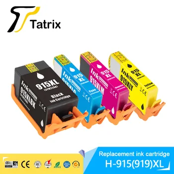 Tatrix za Hp915XL 919XL 915 919 XL Predelanih Barvni Inkjet Kartuša za HP OfficeJet Pro 8010 8023 8025 8022 Tiskalnik