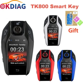 TK800 Pametni Ključ Univerzalni Spremenjen Boutique Smart Remote Tipka LCD Zaslona Najnovejši TK800 Za BMW/Ford/Mazda/Toyota/Porsche/Honda/KIA