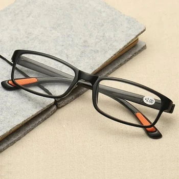 TR90 Okvir Ultra Lahka za Branje Očala Ženske Moški Presbyopia Očala Z Dioptrije +1.0 +1.5 +2.0 +2.5 +3.0 +3.5 +4.0