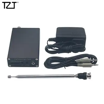 TZT 1 mw Stereo FM PLL MP3 Oddajnik Mini Radijske Postaje 87-109MHz w/ Napajanje Antene Ščit Žice