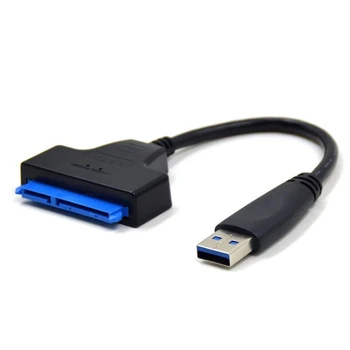 USB 3.0, da SATA Adapter Kabel za 2.5-palčni SSD/HDD Diski - SATA, USB 3.0 Zunanji Pretvornik in Kabel,USB 3.0 - SATA III konv